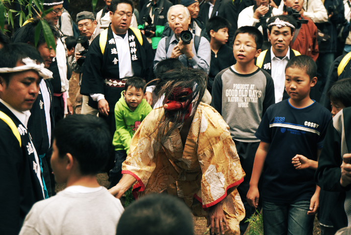 神明神社例祭のお舟祭り（天狗祭り）（辰野町） - 2010/10/17（日）