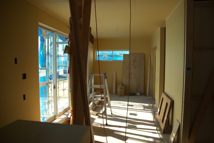 [工事進捗] 家の中に壁が付いた！ - 2011/12/17（土）