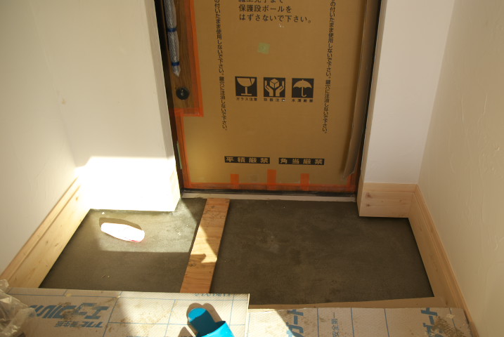 [施主施工13] デッキの床板塗装 - 2012/1/28（土）