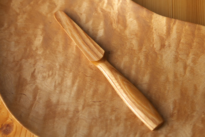 木のバターナイフ（まうち工芸）
