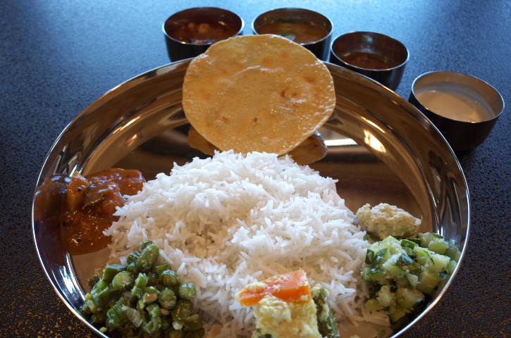 『南インドごはん まぜまぜ』＠環屋（たまきや）（伊那市高遠町）の料理の写真とか