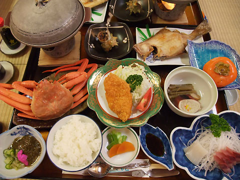 民宿 たきもと（新潟県佐渡市）の料理の写真とか