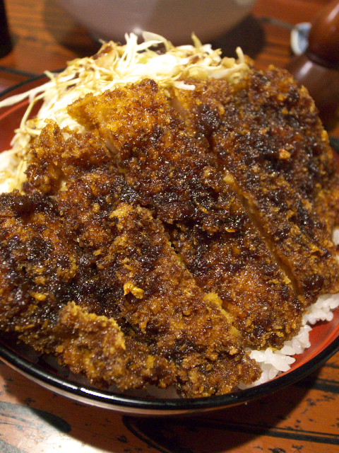 「ソースカツ丼」（『日本料理 あすなろ（伊那市）』）