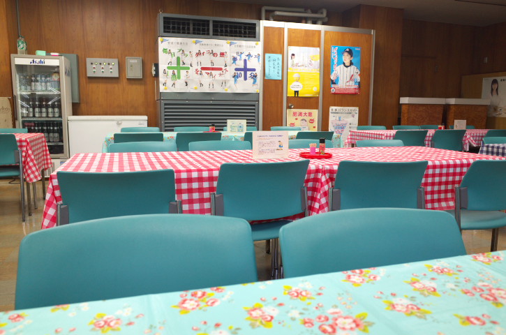 長野県伊那合同庁舎 食堂の料理の写真とか